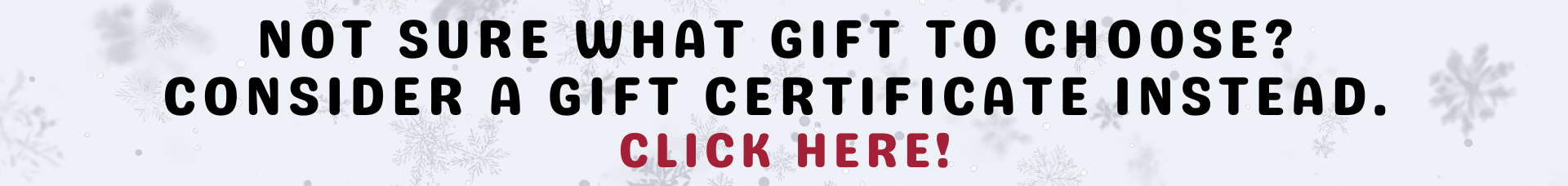 Shop Gift Certificates